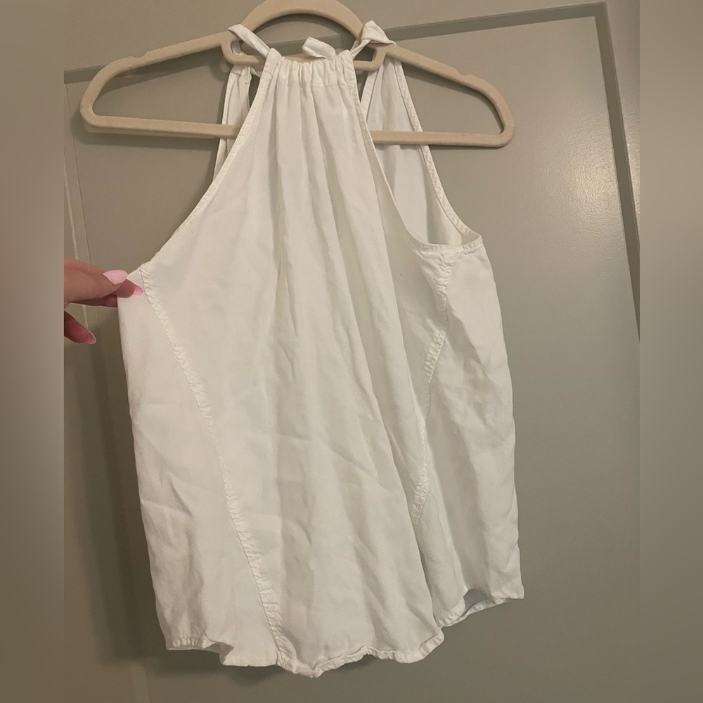 Bella Dahl white tank top size M